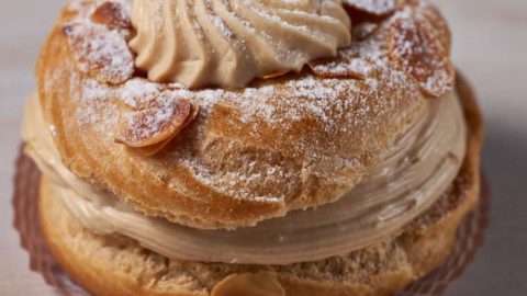 Mocha Cream Puffs – Coffee Flavored Choix Pastry Dessert