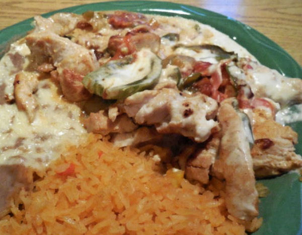 Pollo a la crema
