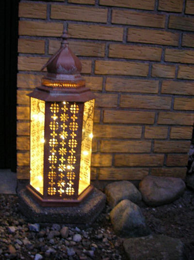 Garden lights - so effective!