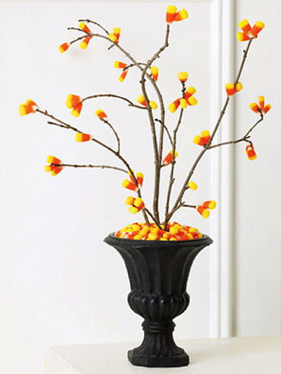 Cute Candy Corn DIY Tree decoration