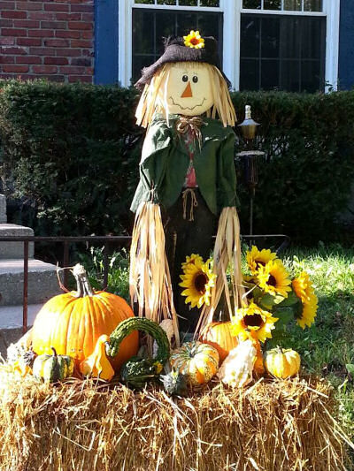 Scarecrow Fall arrangement.