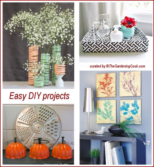 Easy DIY craft projects to spruce up your home.