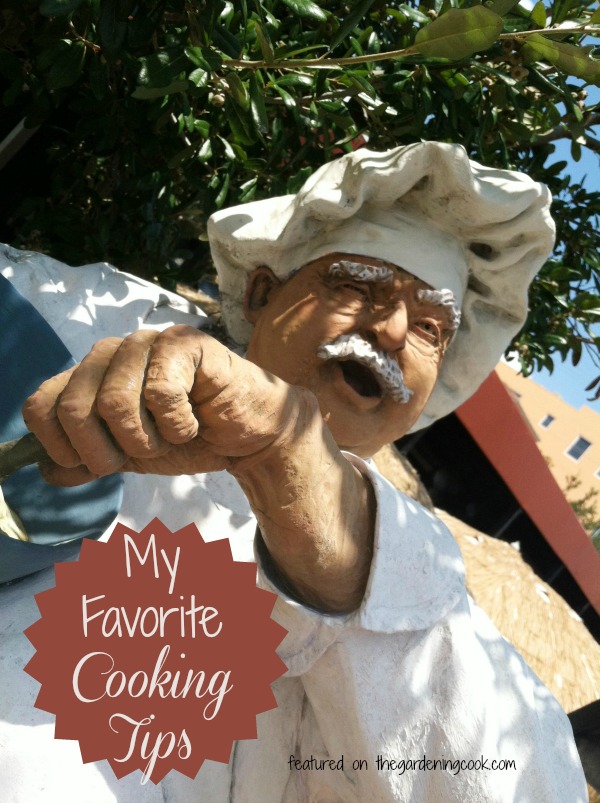 My Favorite Cooking Tips