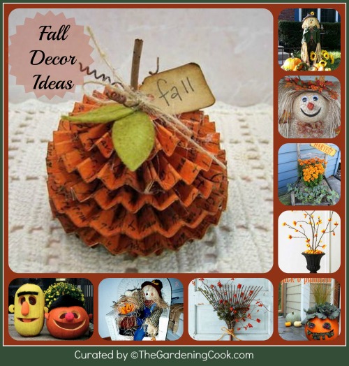 Round up of Fall Decorating Ideas.