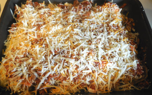 Eggplant Lasagne.