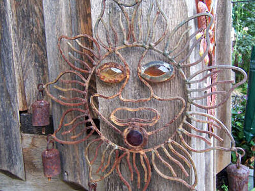 Jeweled Eye Sun Face