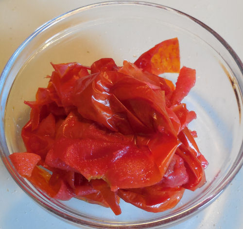 tomato skins