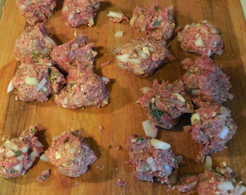 divide for meatballs