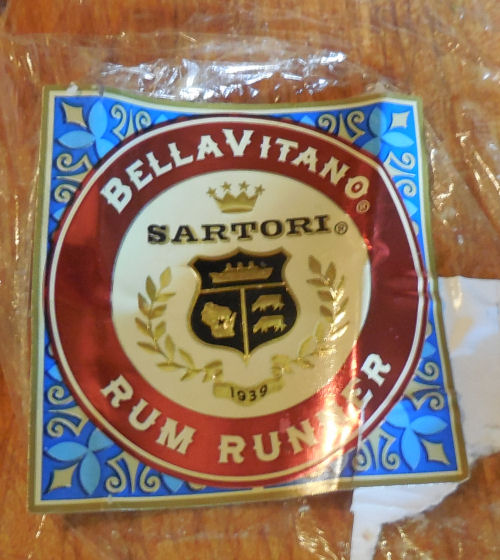 Sartori rum runner cheese