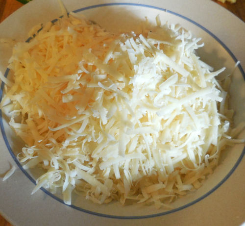 Grated cheese