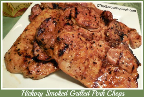 Hickory Smoked Grilled Pork Chops