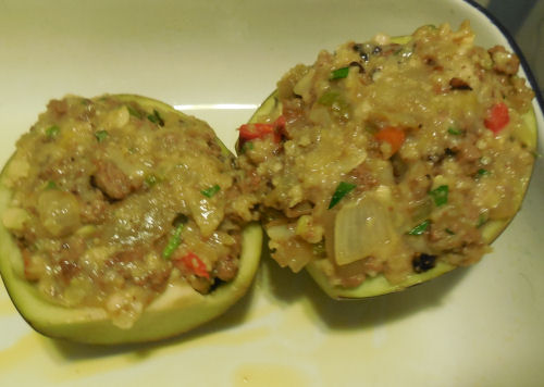 stuffed eggplants
