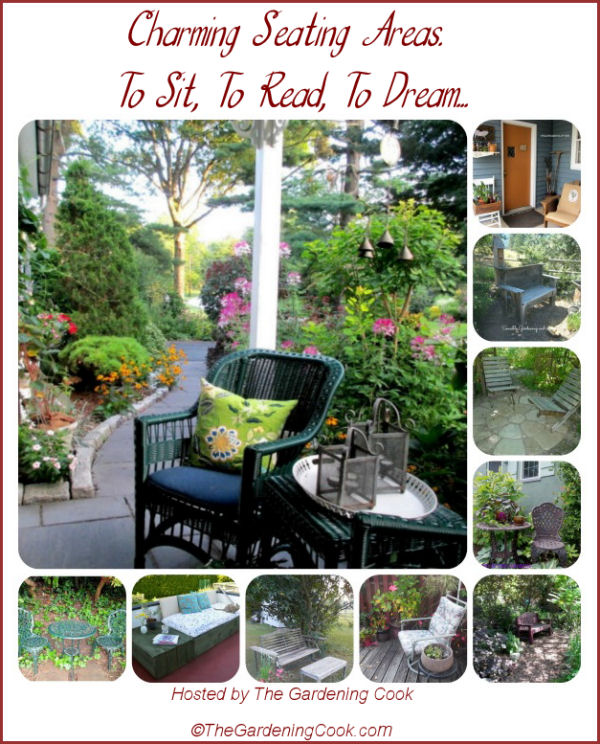 10 charming garden seating areas to sit, to read, to dream