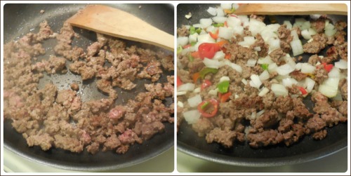 beef and veggies mixture