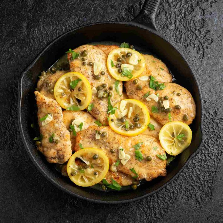 Lemon Caper Chicken Piccata