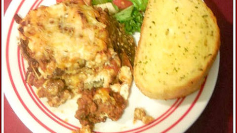 Cheesy Eggplant Lasagna