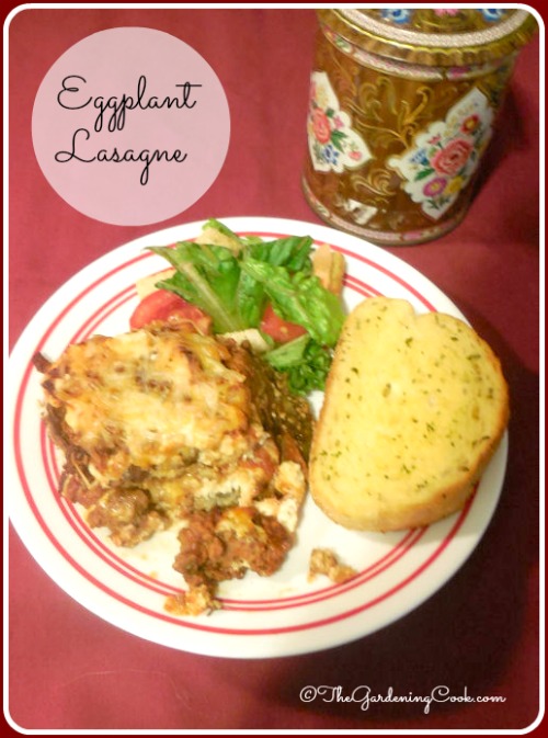 Eggplant Lasagne - healthier version of the traditional favorite Italian dish.