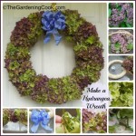 Making Hydrangea wreaths – Photo Tutorial