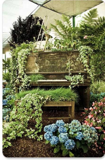 Piano Garden Planter