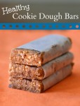Healthy Cookie Dough Bars