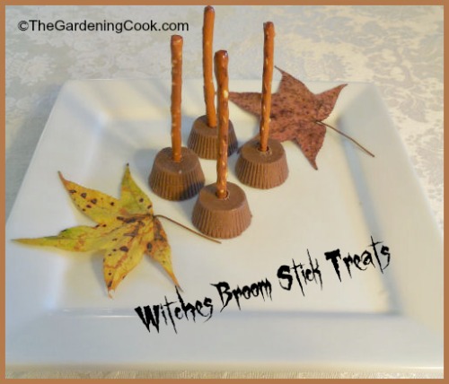 Witches Broomstick Treats - fun DIY project for kids