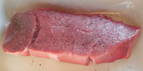 Seasoned meat