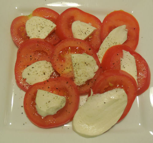 getting started with tomatoes and cheese
