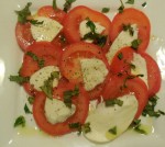 Tomato and Mozzarella Salad with Basil