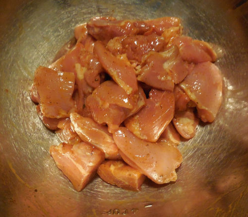 marinated chicken