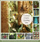 Creative Gardening on my Pinterest Board