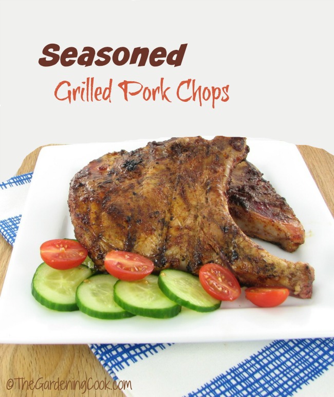 Seasoned Grilled Pork chops
