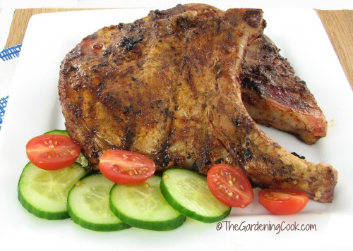 Seasoned Grilled Pork Chops