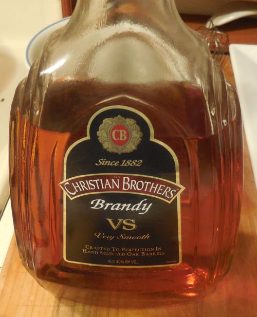 Brandy to flavor