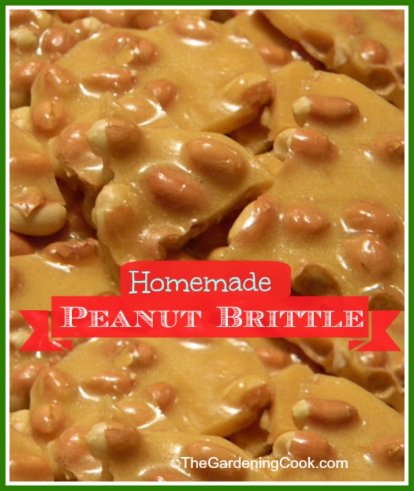 Homemade microwave peanut brittle