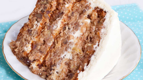 Banana Pecan Cake with Cream Cheese Frosting