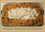 Sweet Potato Casserole