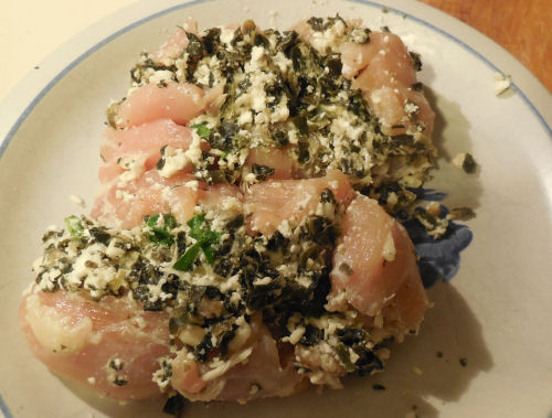 stuffed chicken