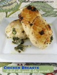 Chicken Breasts Stuffed with Spinach, Feta & Pine Nuts