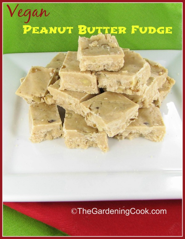 Vegan Peanut Butter Fudge
