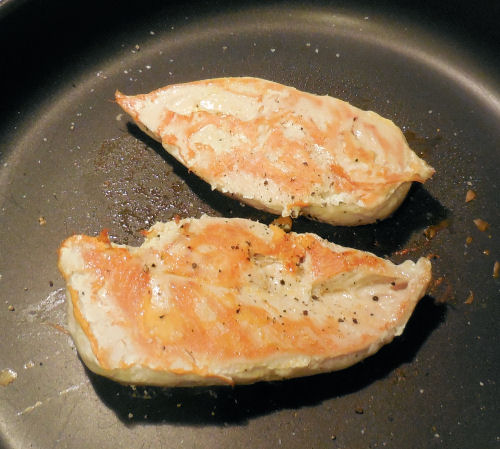 cooked chicken