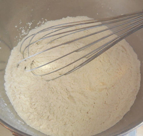 flour and baking powder