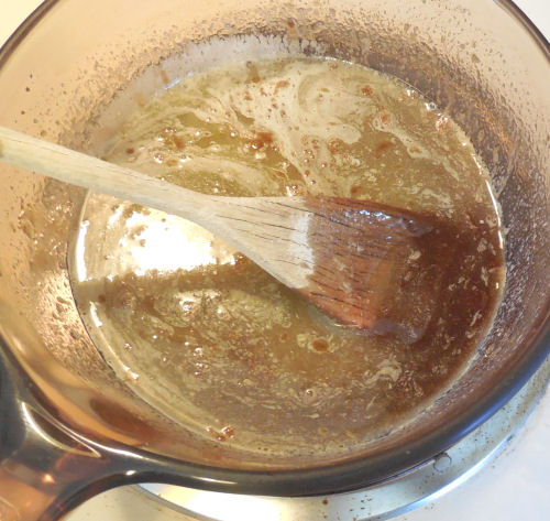butter and sugar