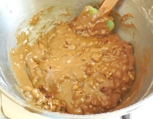 Chopped pecans
