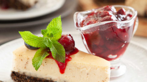 Lightened Chocolate cherry Cheesecake – Decadent Recipe