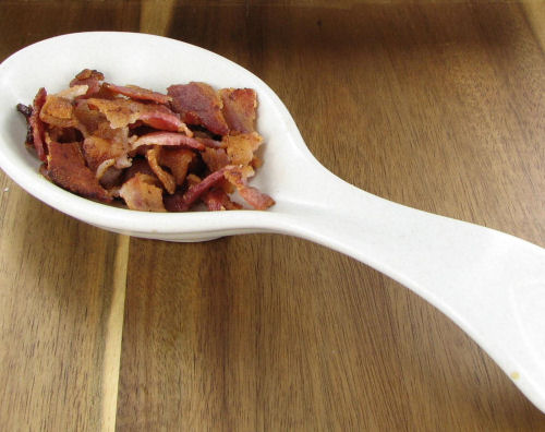 Bacon for garnish