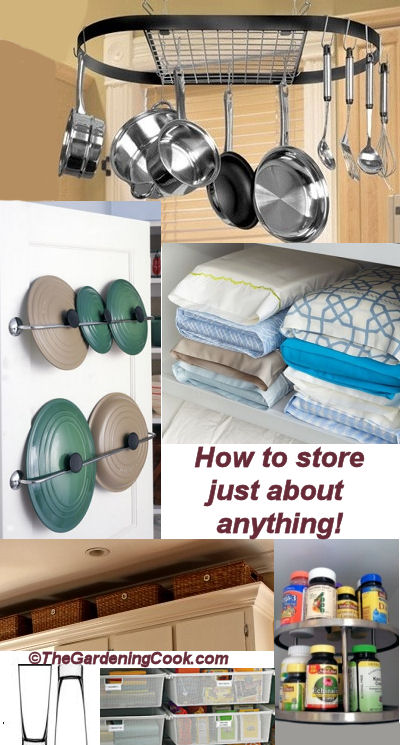 Storage for large and bulky items.