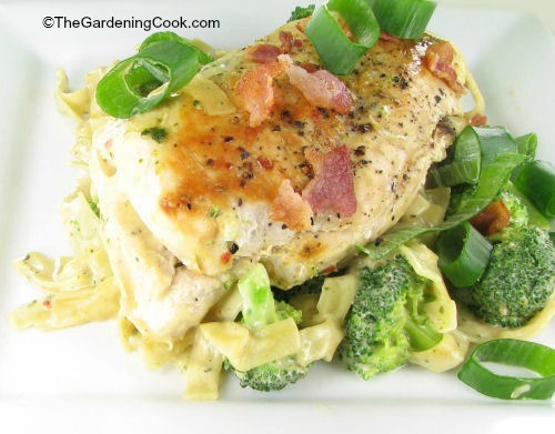 Slimmed Down Chicken and Broccoli Pasta