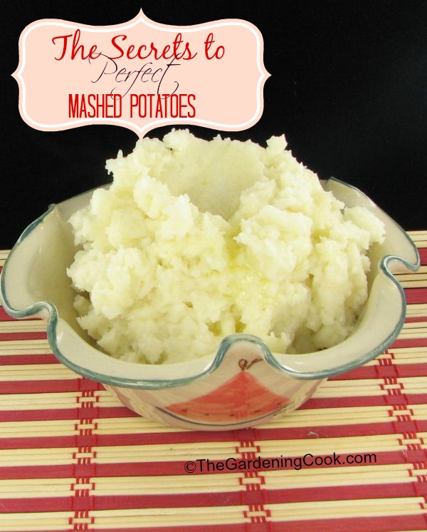 The secrets to perfect Mashed Potatoes every time
