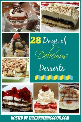 Looking for something for your sweet tooth? I have you covered with 28 days of delicious desserts.