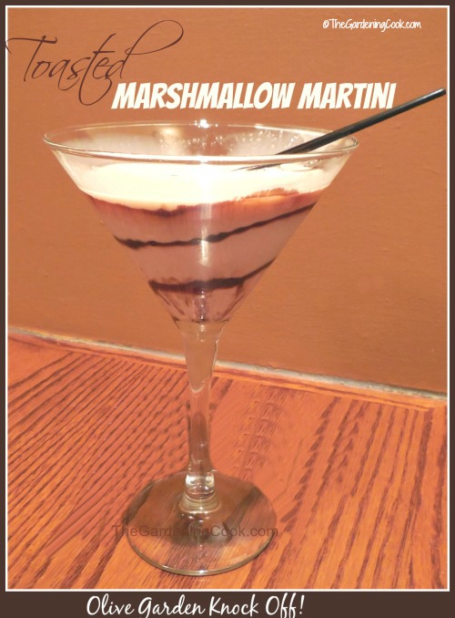Toasted Marshmallow martini Olive Garden Knock off